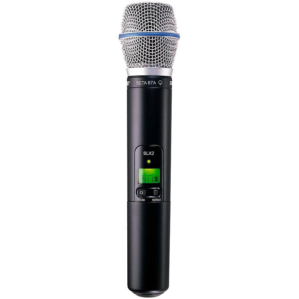 Shure SLX2/BETA87A Handheld Wireless Microphone Transmitter, H19
