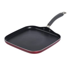 Epicurious 12-In. Square Griddle – Red