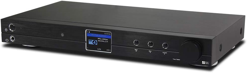 Ocean Digital WiFi Internet Component Radio Tuner (430 mm) WR10 FM/ Ethernet Bluetooth Receiver 2.4 Color Display with Digital Output to Connect Hi-Fi System -Black - Image 8