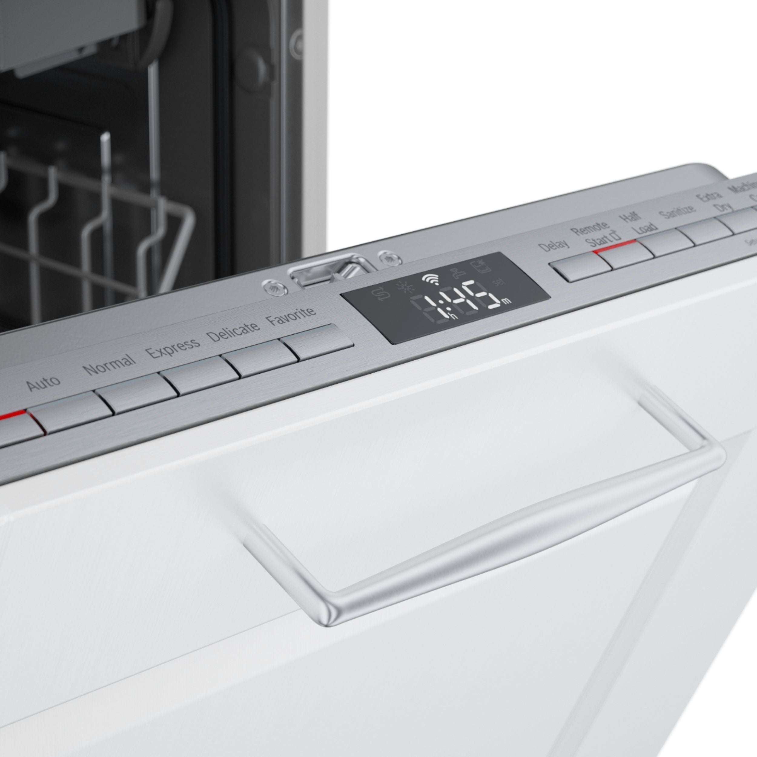 Bosch – 800 Series 18 Top Control Smart Built-In Dishwasher with 3rd Rack and 44 dBA – Custom Panel Ready - Image 5
