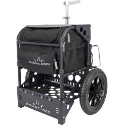 Dynamic Discs Transit Cart by Zuca | Disc Golf Caddy |Carry Up to 25 Discs Comfortably | Removable Bag Included