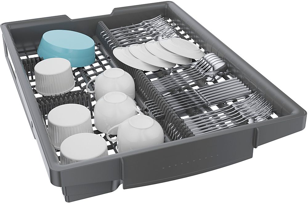 Bosch – 800 Series 18 Top Control Smart Built-In Dishwasher with 3rd Rack and 44 dBA – Custom Panel Ready - Image 21